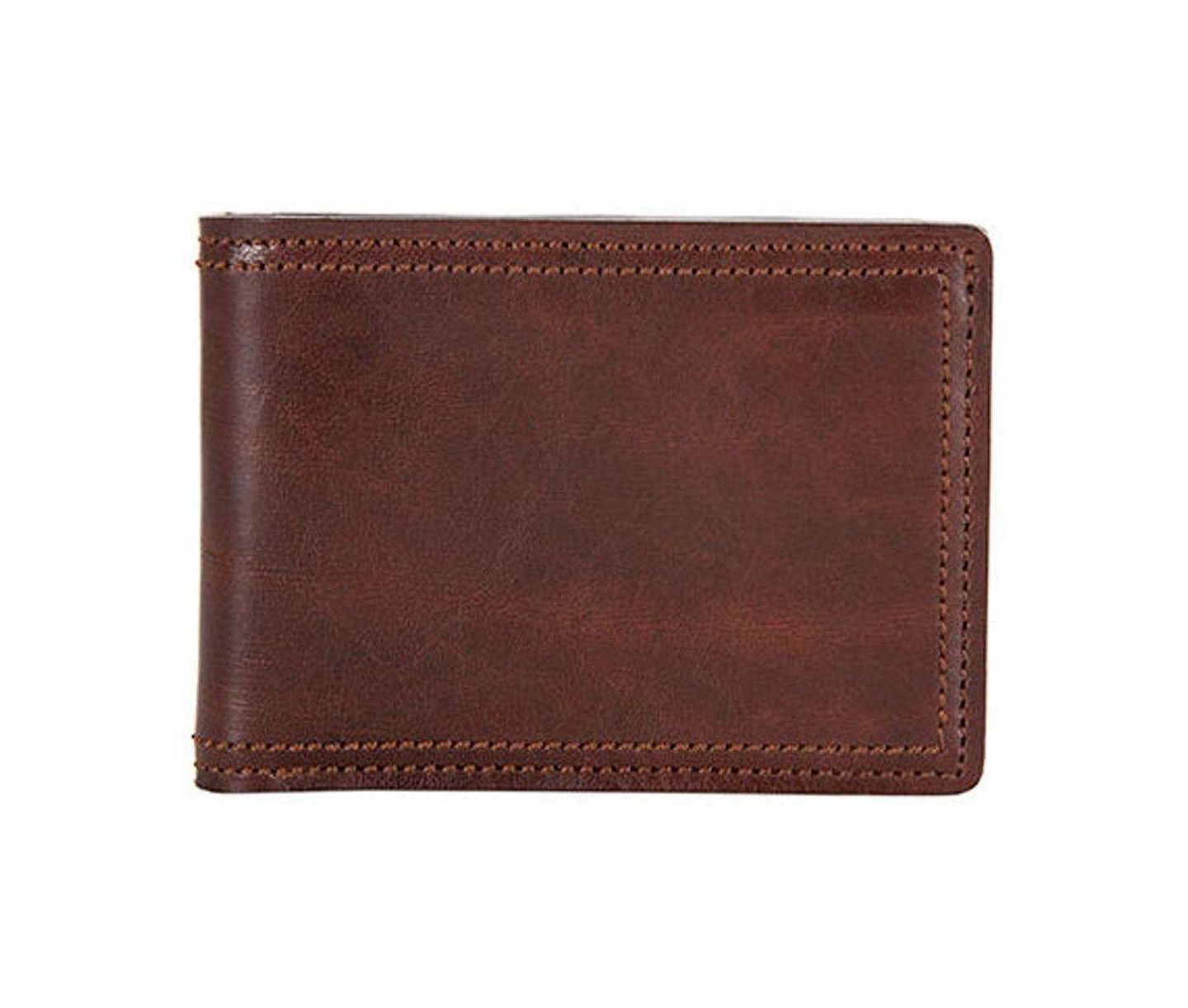 Мужской кошелёк Bosca Dolce Small Bifold Wallet, цвет: Коричневый — фото 2
