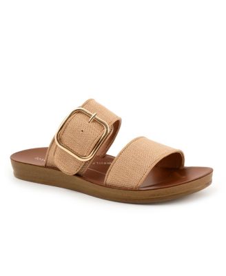 Los Cabos - Women's Doti Sandal Caramel raffia