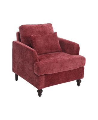 Modern Accent Chair Lounge Chair for Living Room,Tufted Club Chair, Mid Century Modern Arm Chairs with Studded,for Bedroom