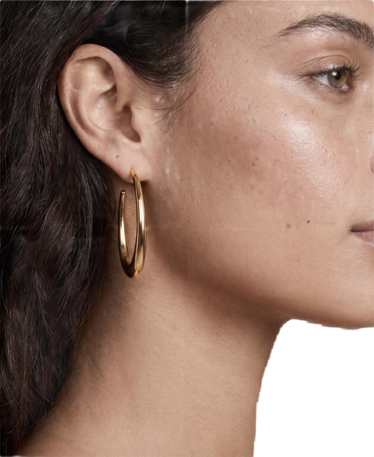 Ettika 18k Gold-Tone Plated Essential Gilded Hoop Earrings