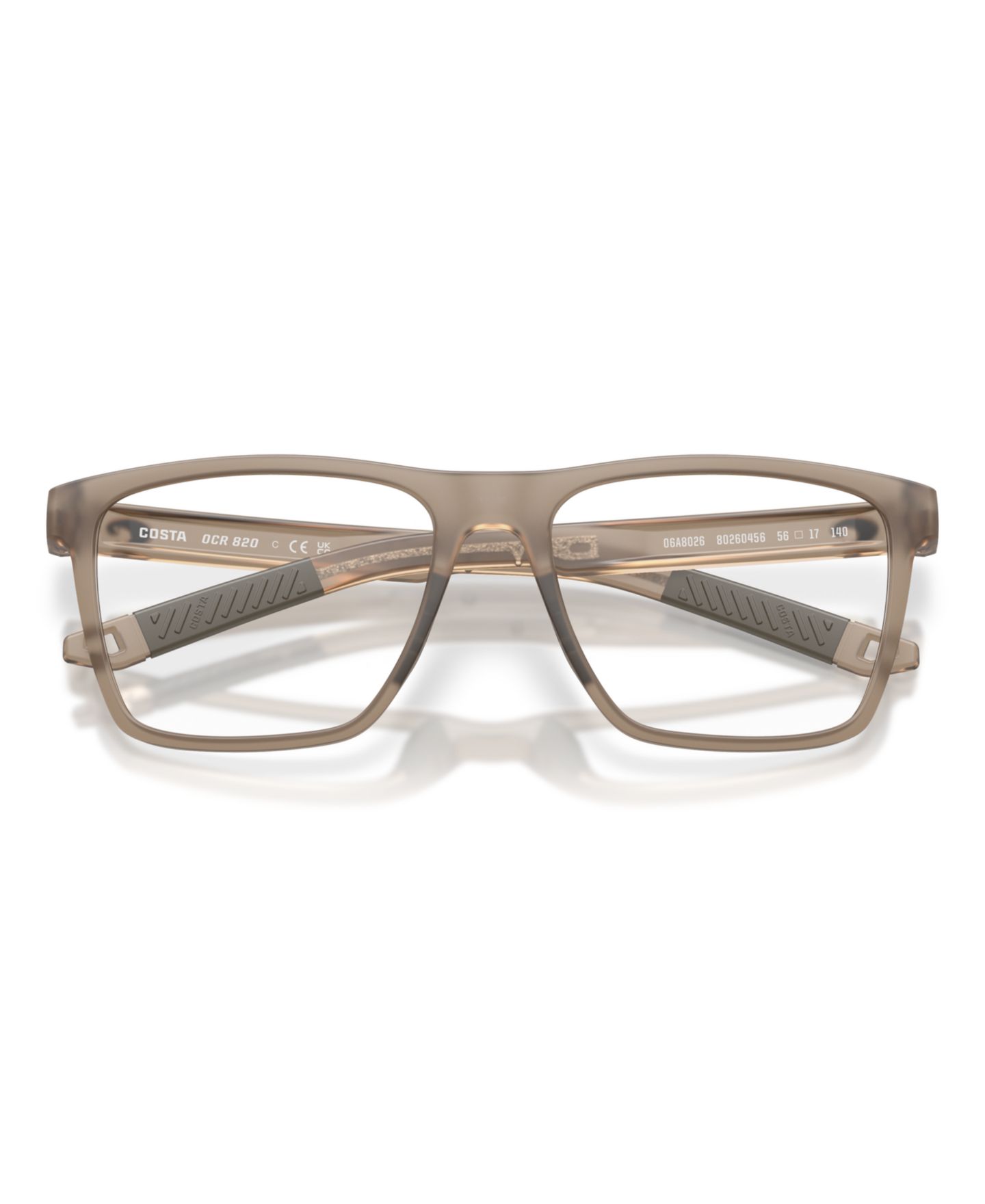 Мужские очки Costa Del Mar Ocean Ridge 820 Eyeglasses, 6A8026, цвет: Серо-коричневый прозрачный — фото 5