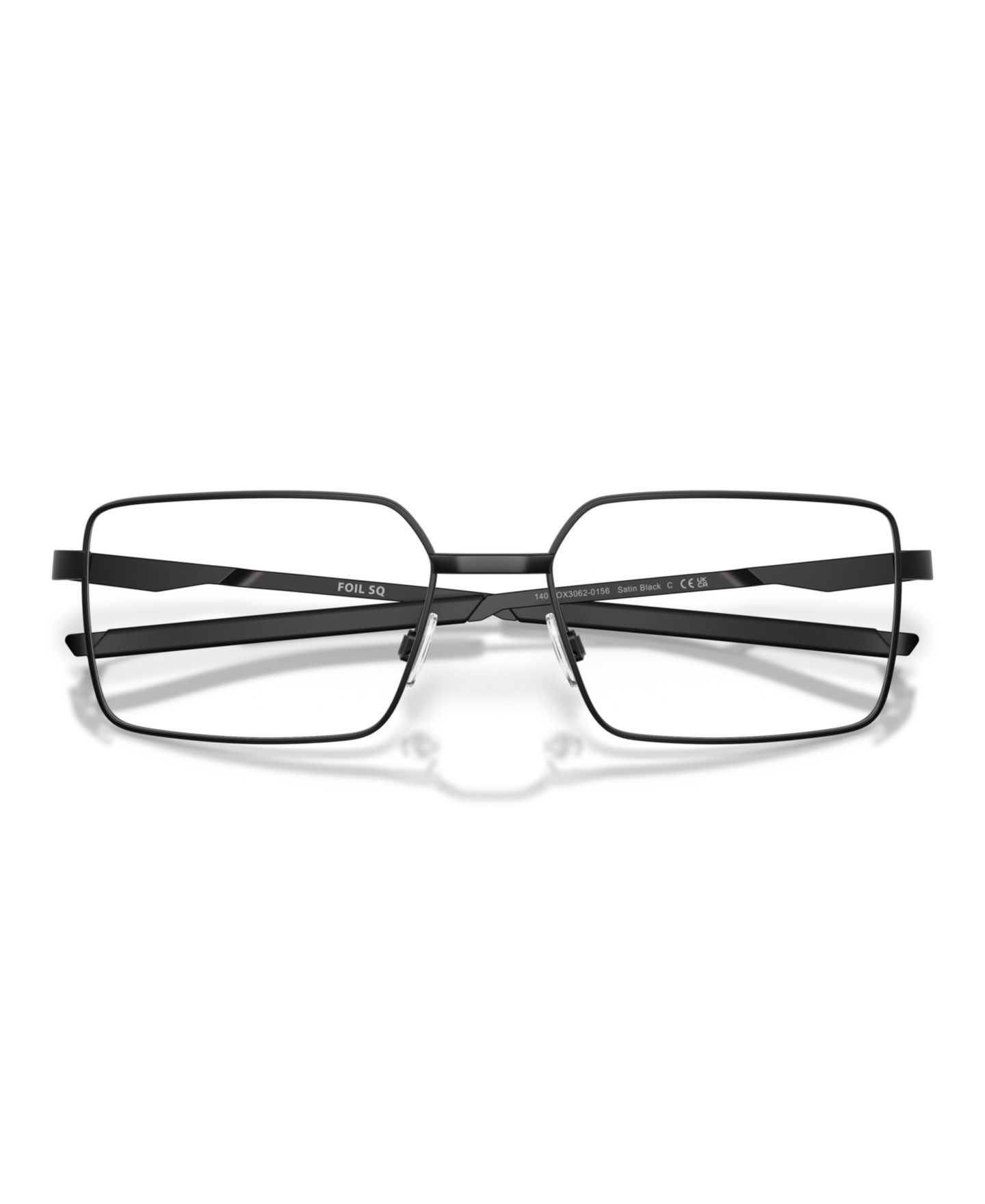 Мужские очки Oakley Foil Sq Eyeglasses, OX3062, цвет: Атласный чёрный — фото 5