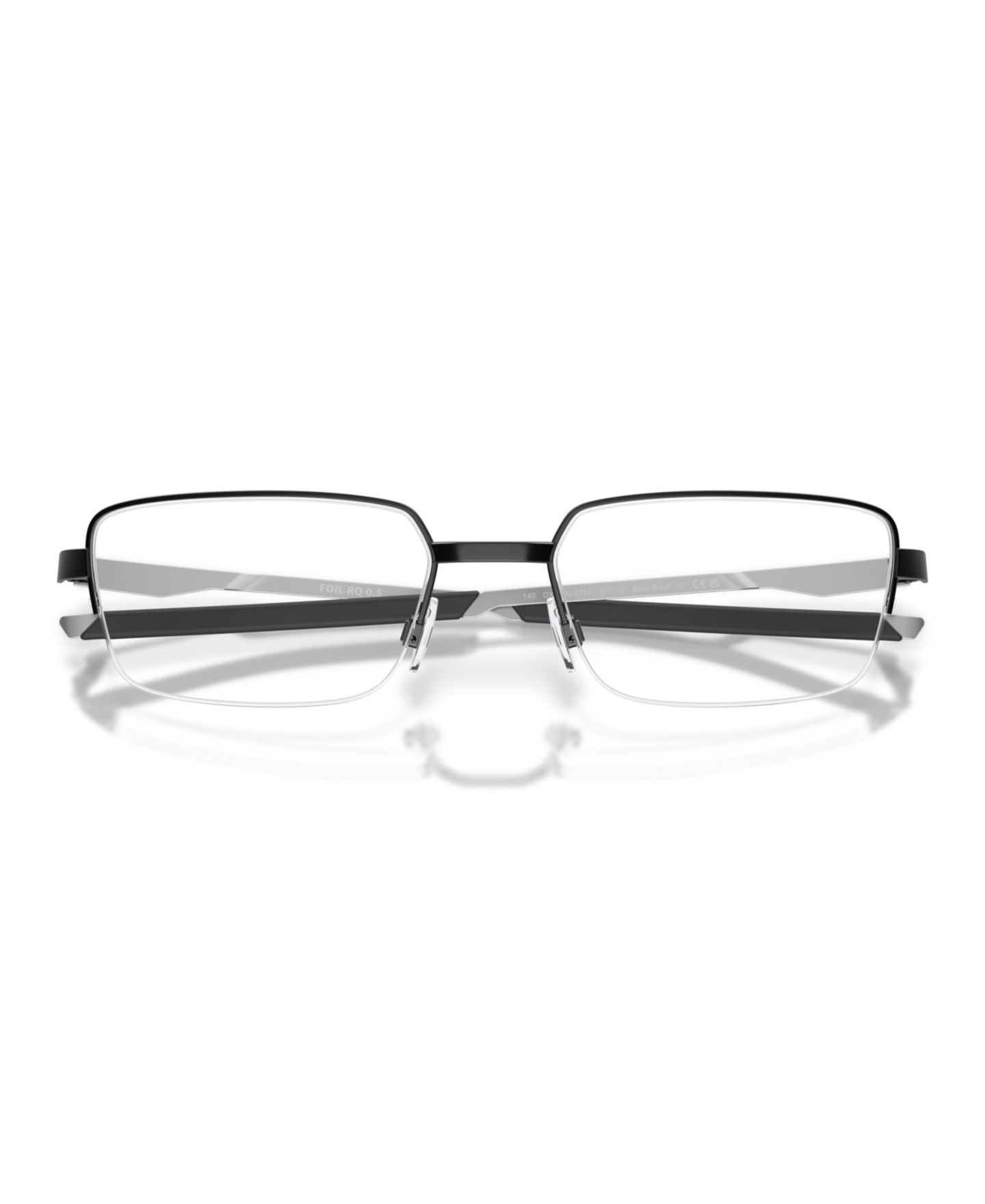 Очки Oakley Unisex Foil Rq 0.5 Eyeglasses, OX3100, цвет: Атласный чёрный — фото 5