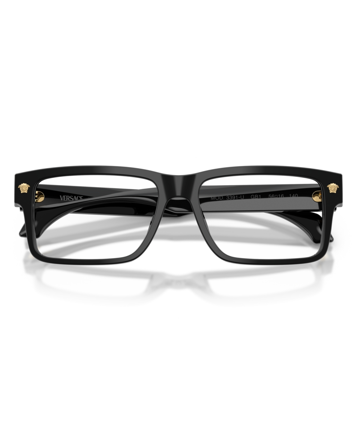 Versace Men's Rectangle Eyeglasses