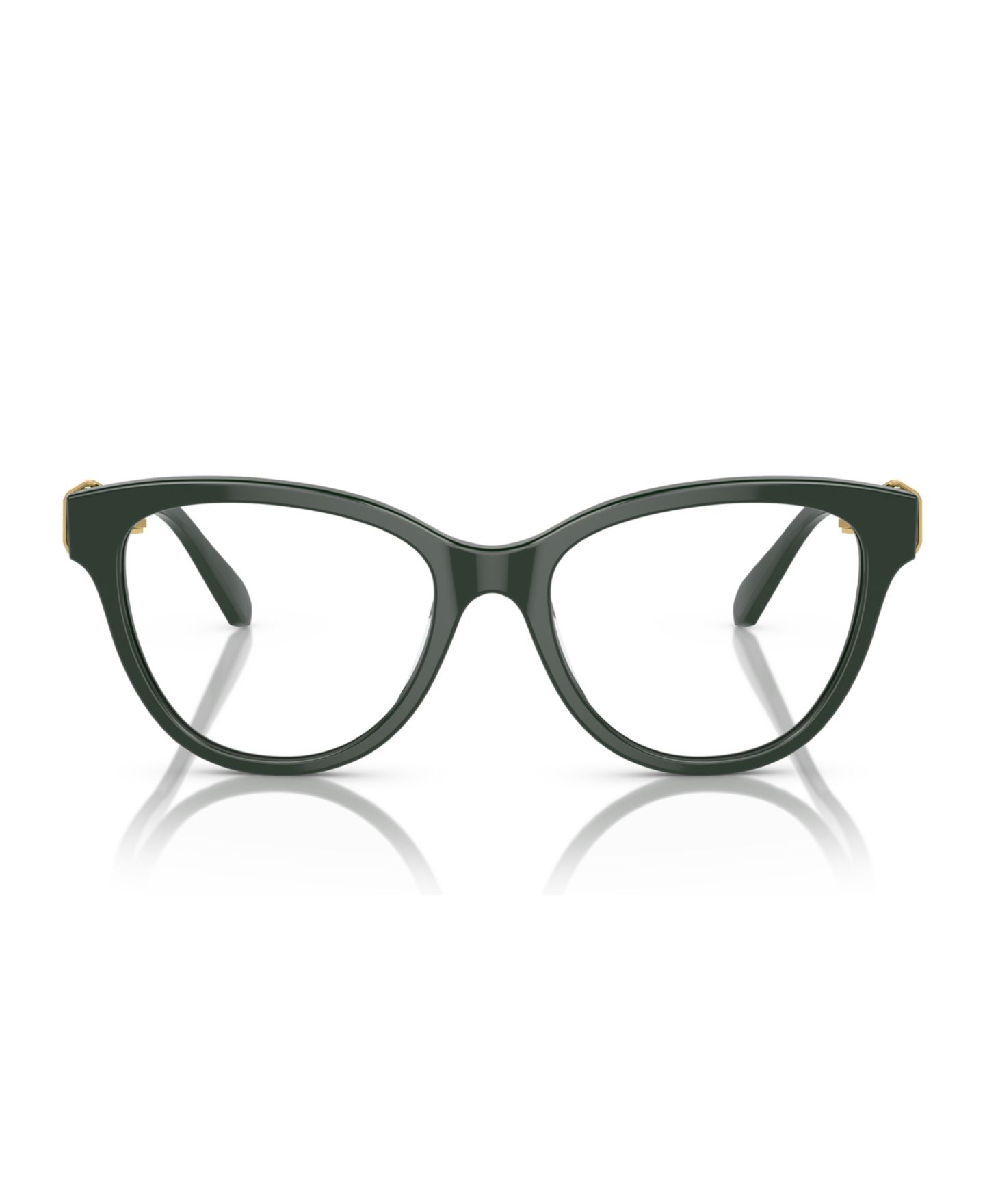 Женские очки Swarovski Eyeglasses, SK2004, цвет: Тёмный зелёный — фото 2