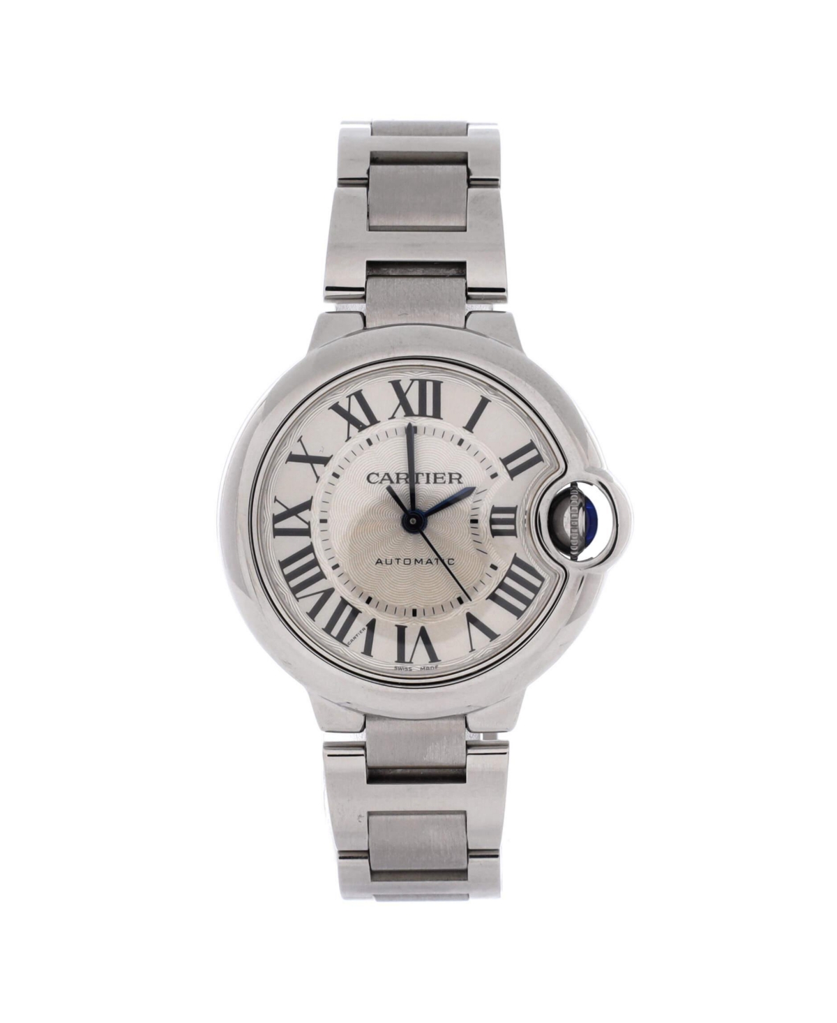 Pre-Owned Cartier Ballon Bleu de Cartier Automatic Watch in Stainless Steel 33mm