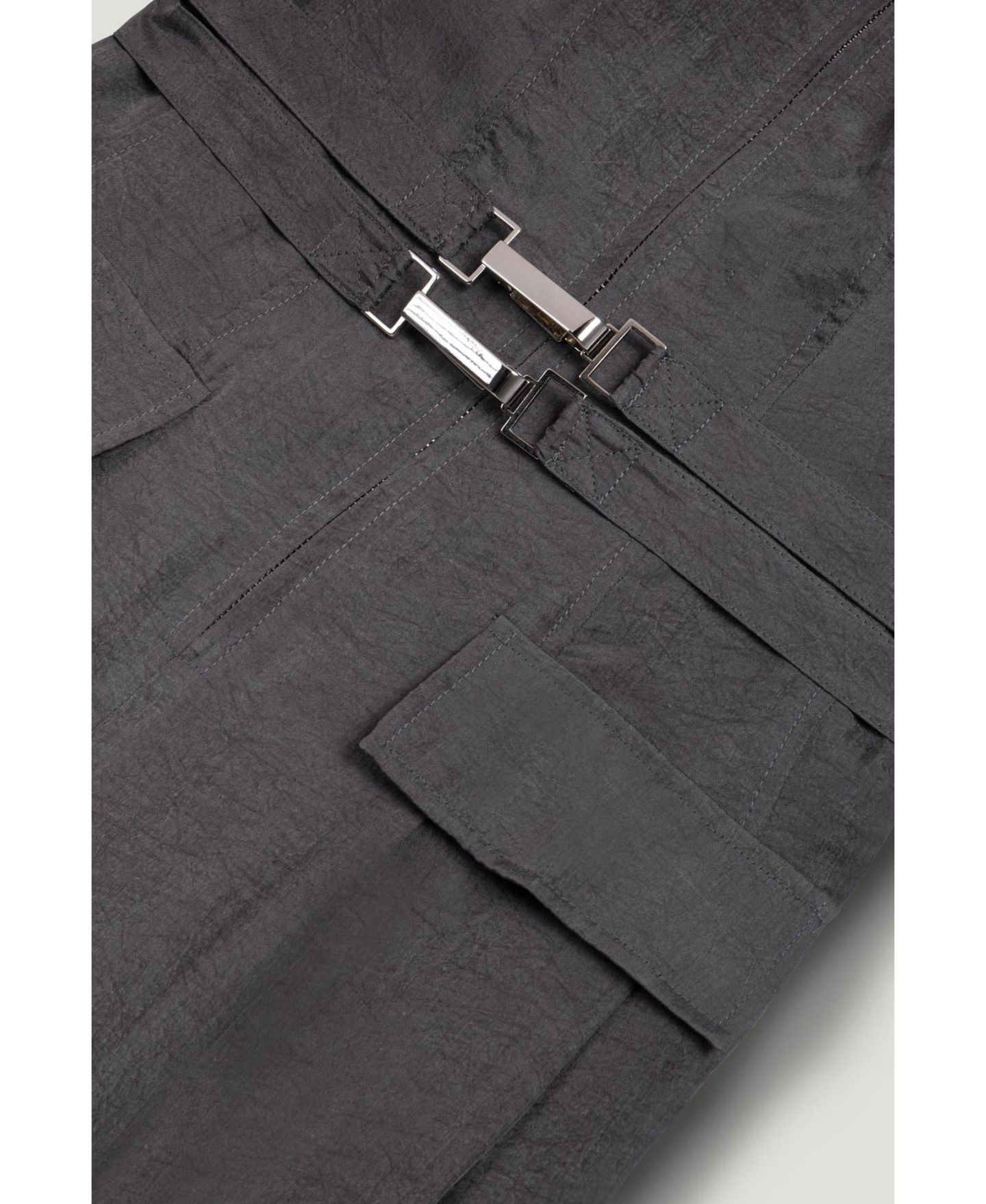 Женский комбинезон NOCTURNE Metal Belt Detail Jumpsuit, цвет: Антрацитовый — фото 9