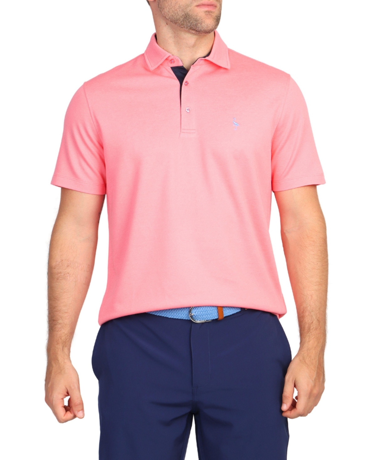 Tailorbyrd Men's Classic Solid Modal Polo