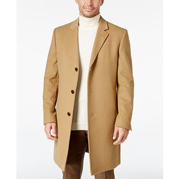Ralph Lauren Men's Luther Luxury Blend Overcoat