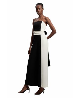 Women's Soft Tailored Bandeau Jumpsuit