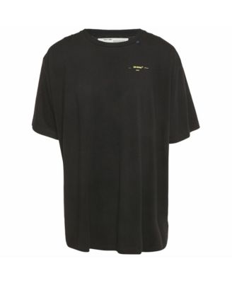 Men's Acrylic Arrow Print Cotton T-Shirt