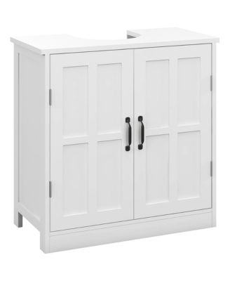 Bathroom Sink Cabinet Pedestal Sink Cabinet with Adjustable Shelf