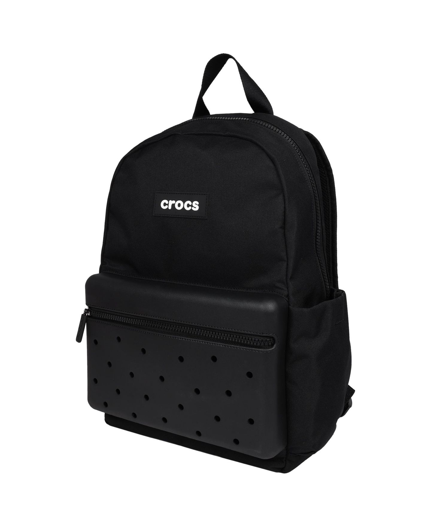 Рюкзак Crocs Lightweight with Molded Front Storage Pocket, цвет: Чёрный — фото 4