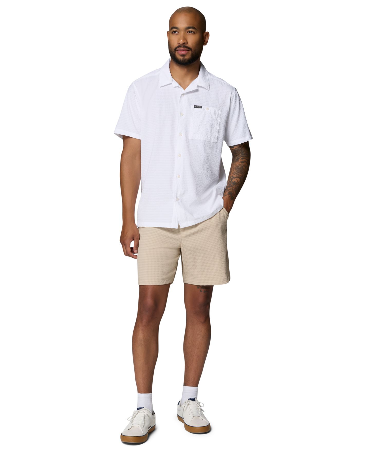 Мужские шорты Columbia Utilizer Regular-Fit, цвет: Серо-бежевый — фото 2