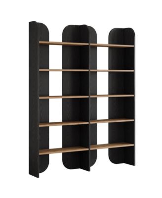 5-Tier Open Shelf Bookcase for Home or Office
