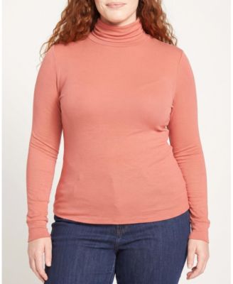 Women's Plus Size Foundation Turtleneck