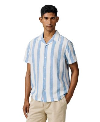 Men's Abbey Cuban Collar Short Sleeved Shirt