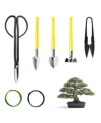Bonsai Tools Set Rake Shovel Wire Gardening Kit
