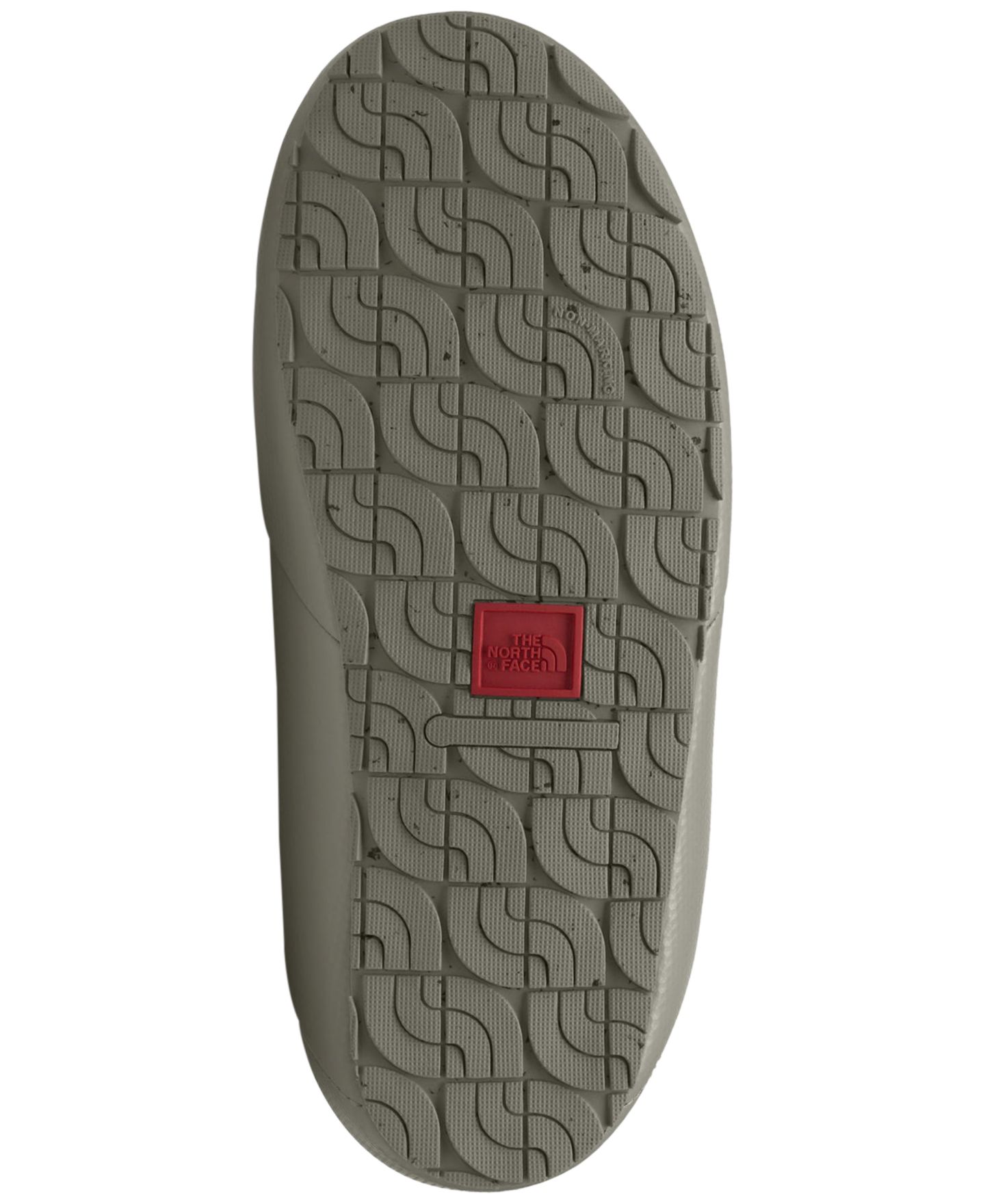 Мужские сабо The North Face Traction Mules Lightweight Fleece-Lined, цвет: Серо-бежевый — фото 4
