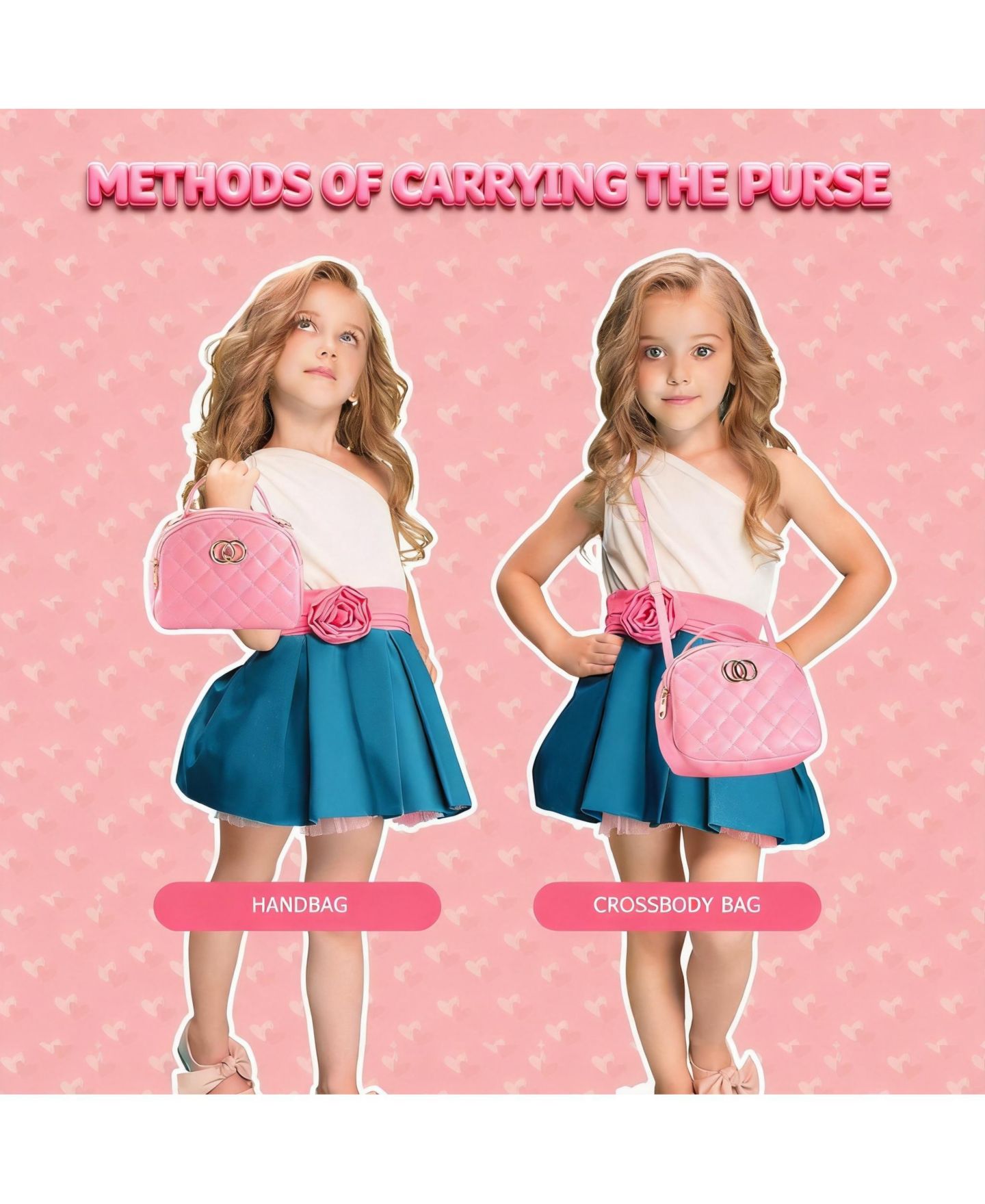 Детские игрушки GNUADZ Princess 21-Piece Makeup Kit, Ages 3-8, цвет: Розовый — фото 2