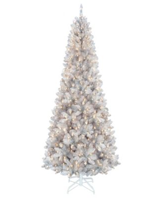Puleo 7.5' Pre-Lit Beauty Boom Artificial Christmas Tree, Macy's ...