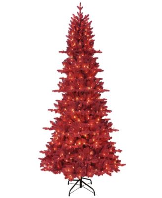 Puleo 7.5' Pre-Lit Blessed Artificial Christmas Tree