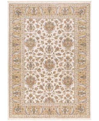 Maharaja 5091Z Ivory and Gold 2' x 3' Area Rug