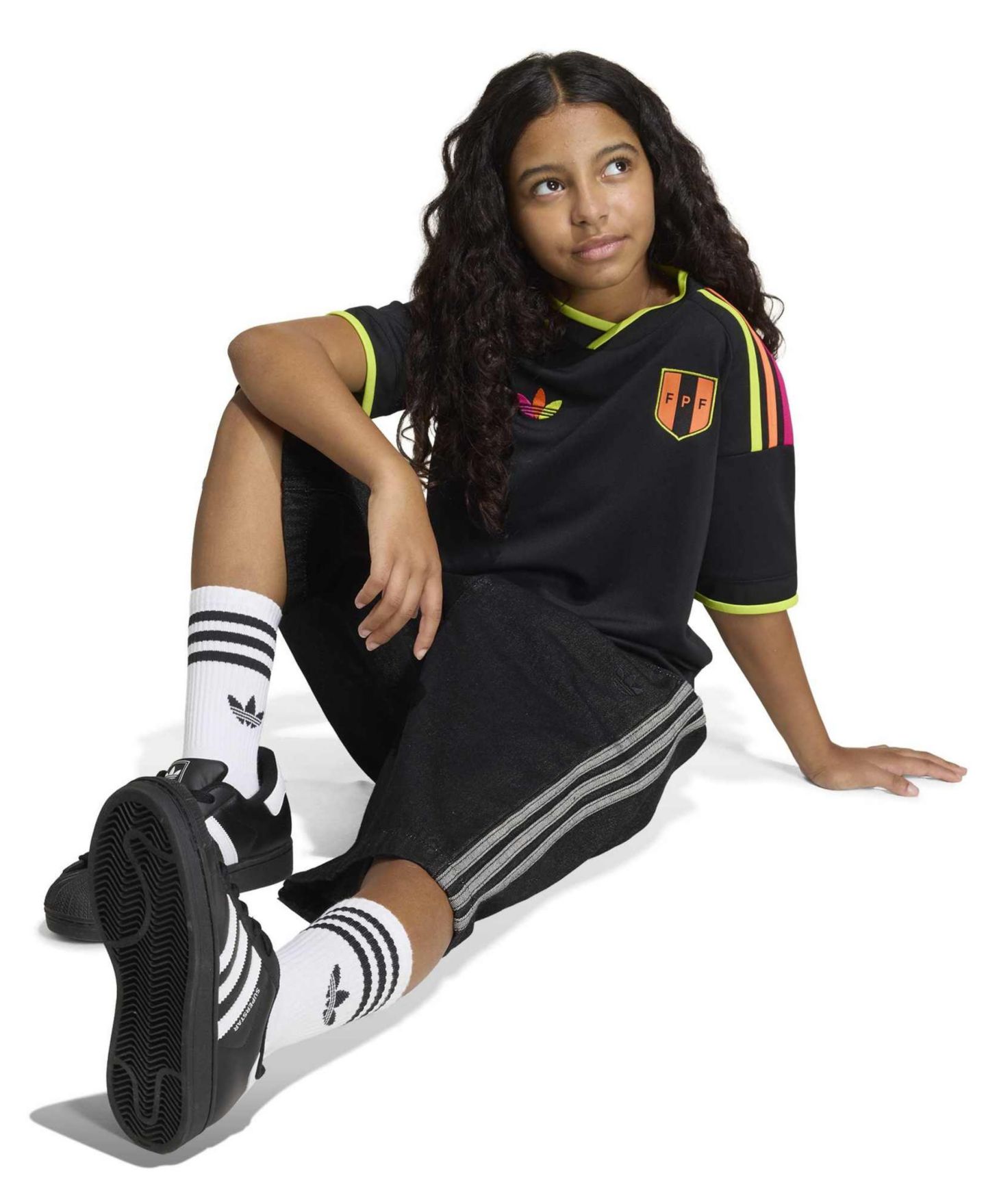 Детская выездная джерси adidas сборной Перу 2026 Replica, Black — фото 3