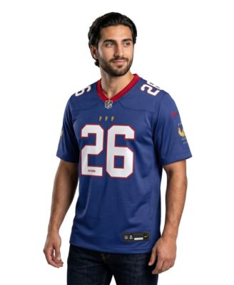 Men's Blue France National Team x NFL Game Jersey