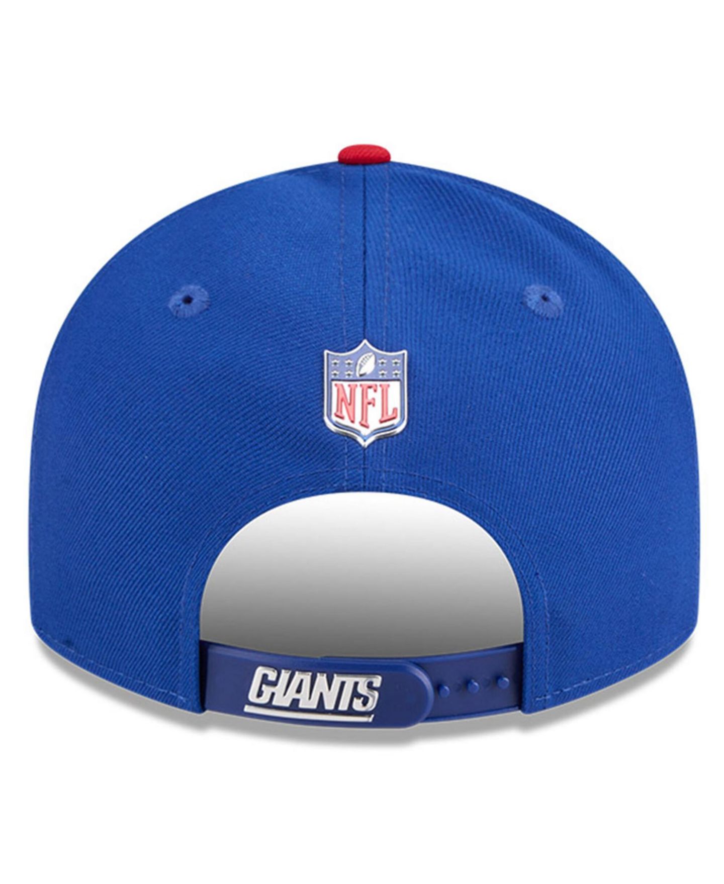Детская кепка New Era Royal/Red New York Giants 2026 NFL Draft Pre-Curved 9FIFTY Snapback Hat — фото 4