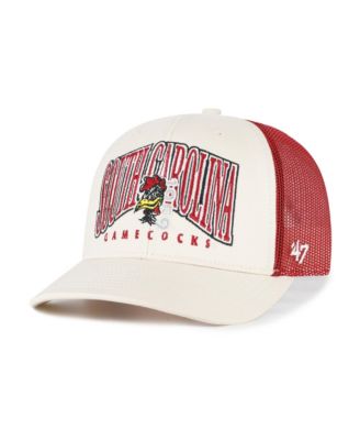 Men's Natural South Carolina Gamecocks Drawbridge Trucker Adjustable Hat