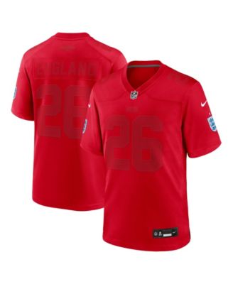 Men's Red England National Team x NFL Game Jersey