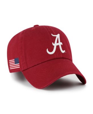 Men's Crimson Alabama Crimson Tide Americana Heritage Clean Up Adjustable Hat
