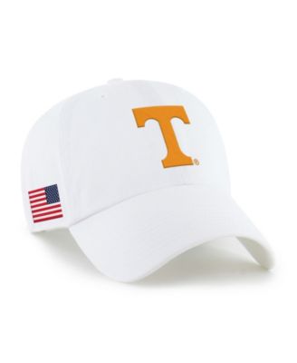 Men's White Tennessee Volunteers Americana Heritage Clean Up Adjustable Hat