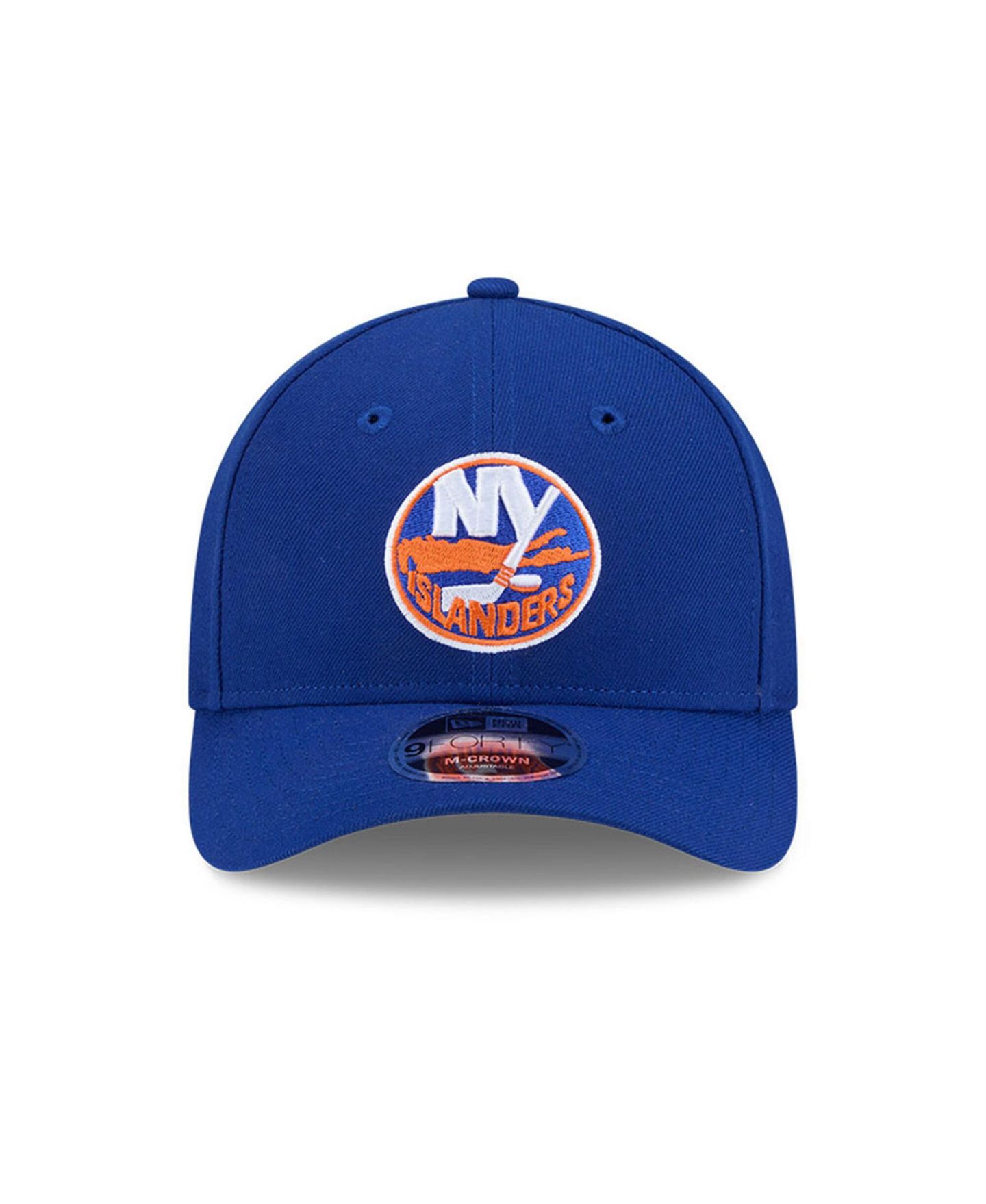 Мужская кепка New Era Royal New York Islanders Coolera 9FORTY M-Crown Adjustable Hat — фото 5