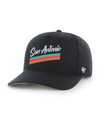 Men's Black San Antonio Spurs Graphic Hitch Adjustable Hat