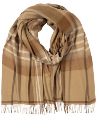 Exploded Plaid Merino Scarf
