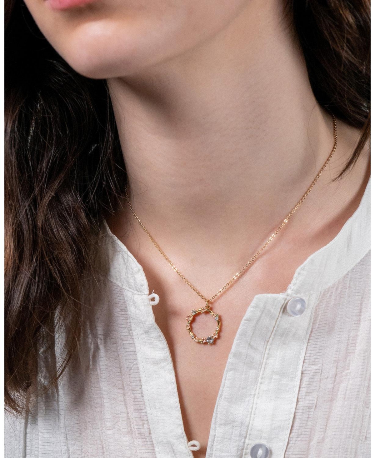Fable England Hibiscus Necklace