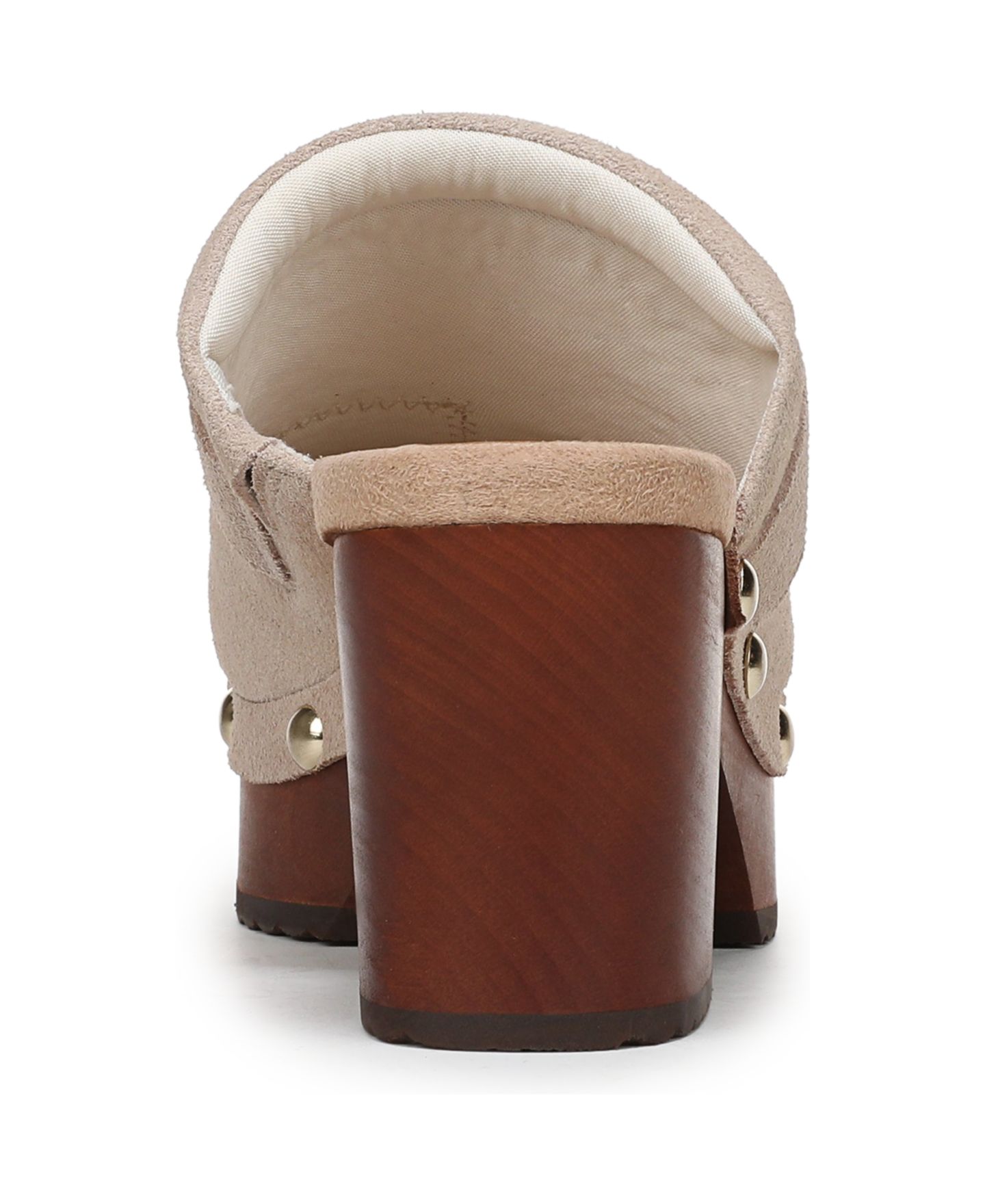 Женские сабо Dr. Scholl's Original Feels Slip-On Clog Mules, цвет: Меловой бежевый кожаный — фото 3