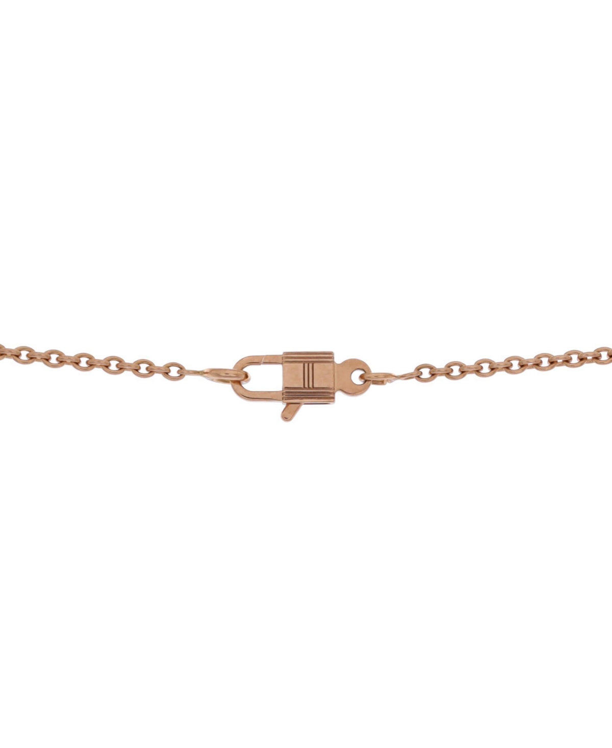 Pre-Owned HERMES Amulettes Cadenas Pendant Necklace
