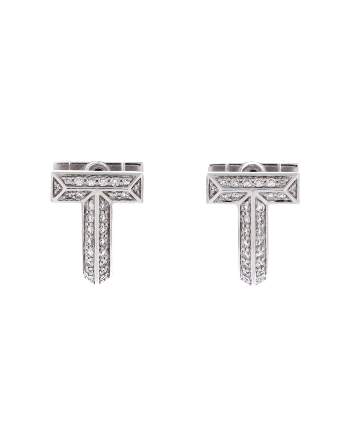 Pre-Owned Tiffany & Co T1 Huggie Hoop Earrings