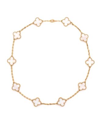 Vintage Alhambra 10 Motifs Necklace
