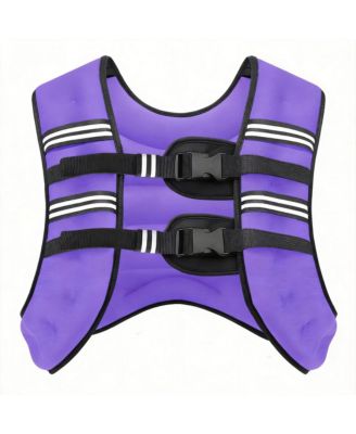 Weighted Vest Reflective Adjustable Workout Fitness Running