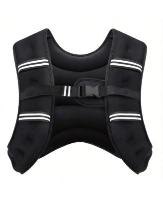 Weighted Vest Reflective Adjustable Workout Fitness Running