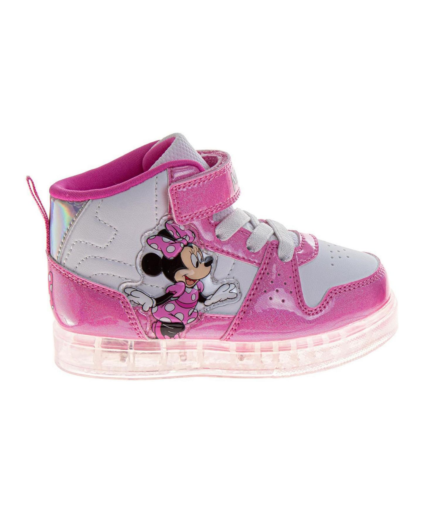 Детские кроссовки Disney Comfortable Casuals, цвет: Розовый белый — фото 2