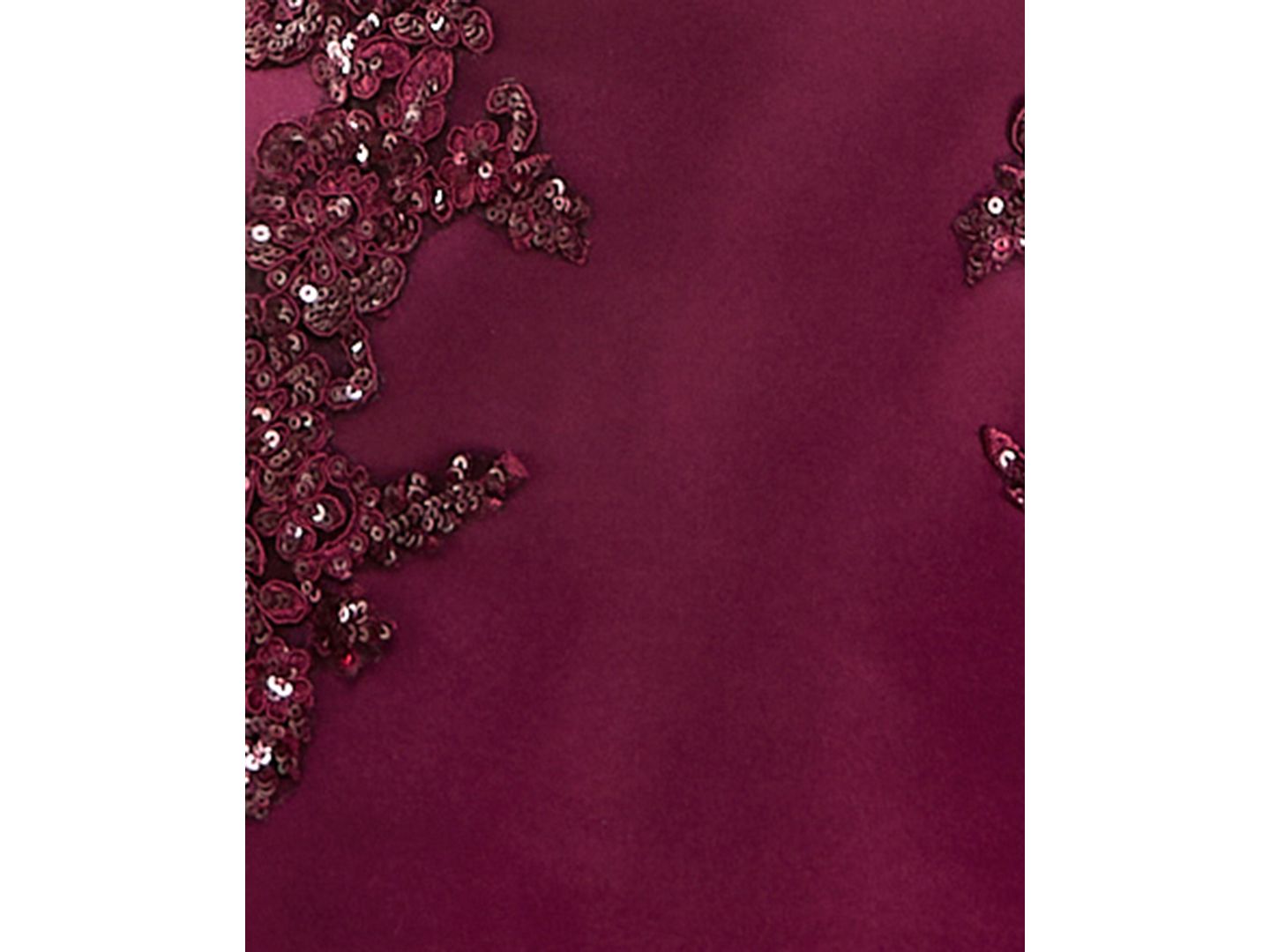 Женское платье SENI & CADE Juniors' Embroidered Sequin Applique A-Line Mini, цвет: Мерло — фото 6
