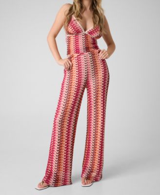 Women's Gianna High-Rise Knit Fit and Flare Pants
