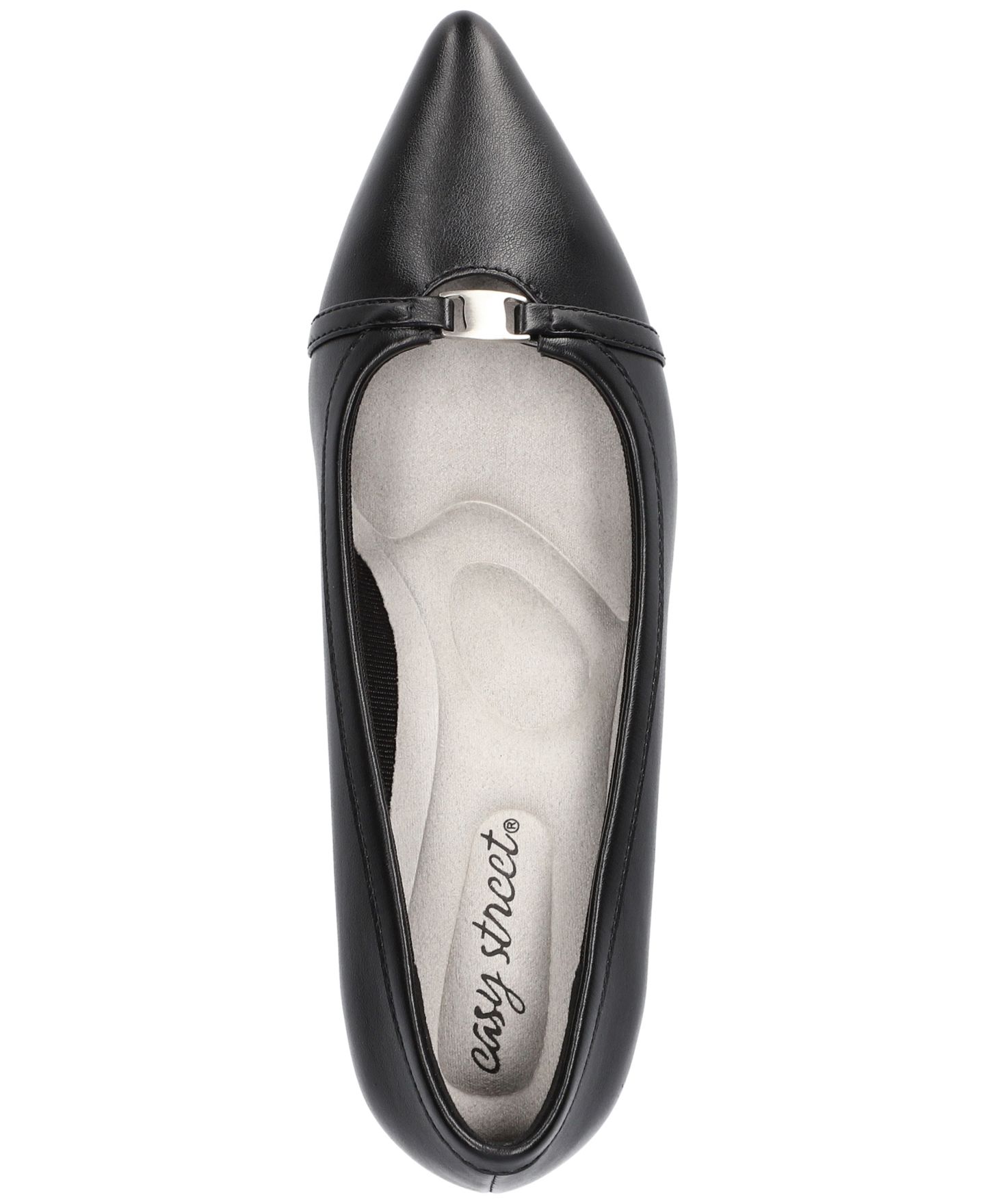 Женские туфли Easy Street Zayn Slip-On Pumps, цвет: Чёрный, вариант 1 — фото 4