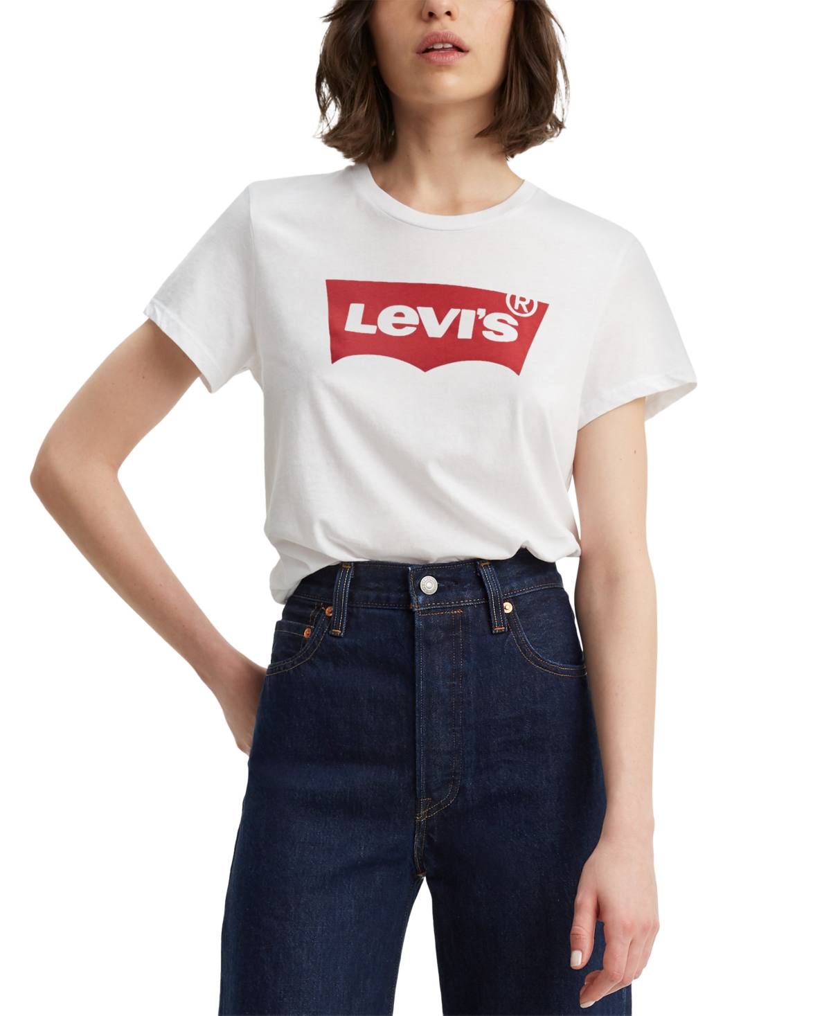Levi's Women's Perfect Graphic Logo Cotton T-shirt