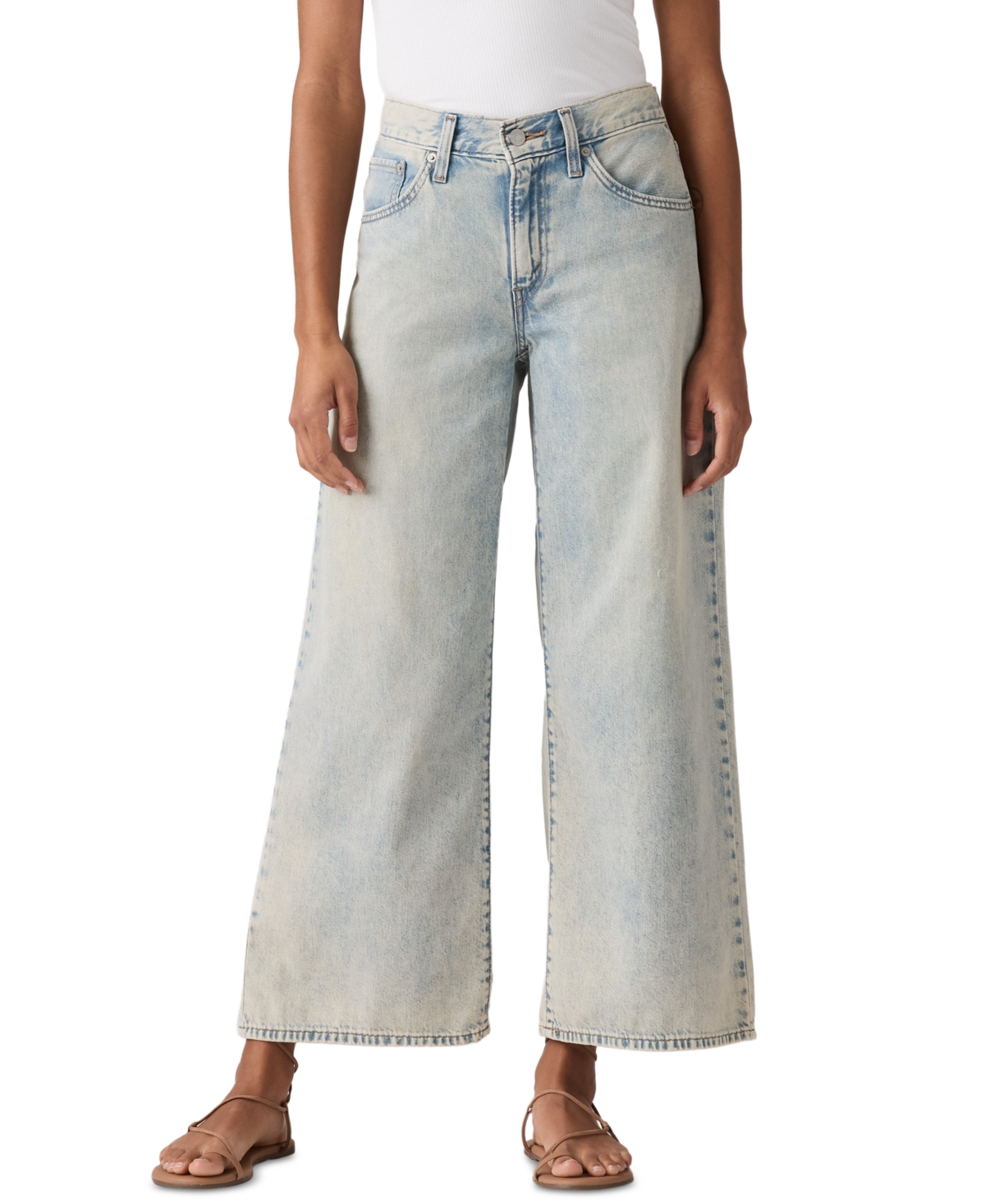 Levi's Women's Wide-Leg Ankle Goodbye Jeans